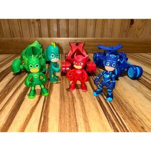 DJ Masks Catboy Owlette Gekko Set Of 3Race Cars 4characters